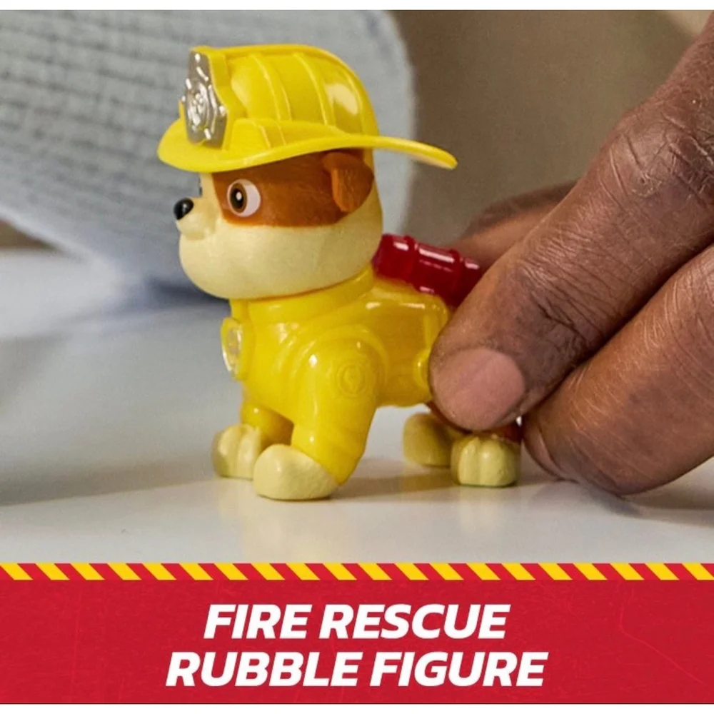 NEW Paw Patrol Fire Rescue Rubble Dump Truck One Size Yellow Red